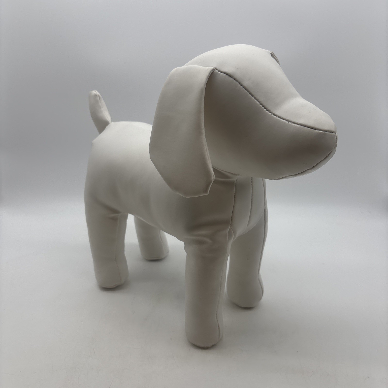 Celo Standing Dog Clothing Display Stand for Self Standing Mannequin PU Leather