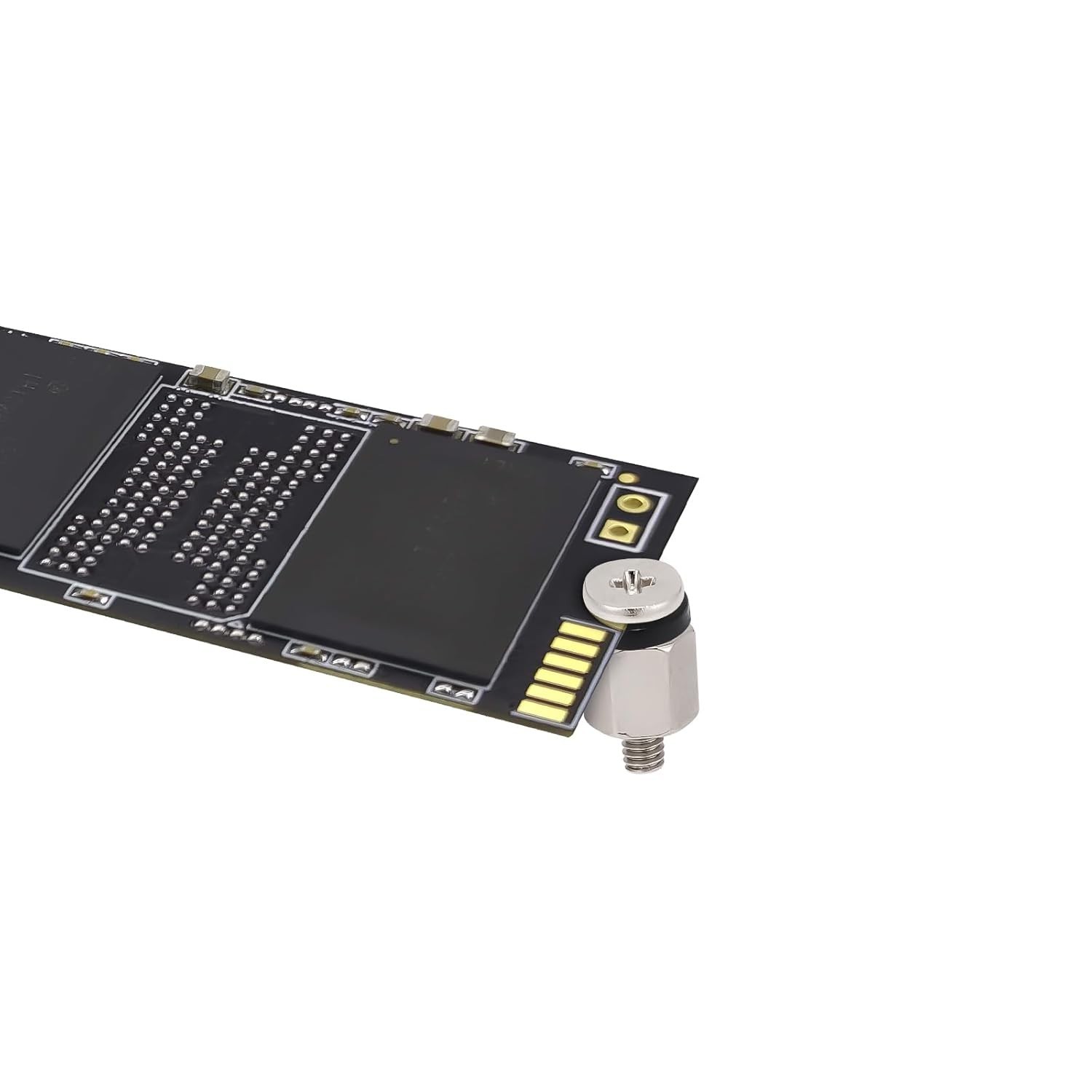 46PCS NVME M.2 SSD Mounting Screws M.2 SSD Screw Kit for Asus Gigabyte ASRock