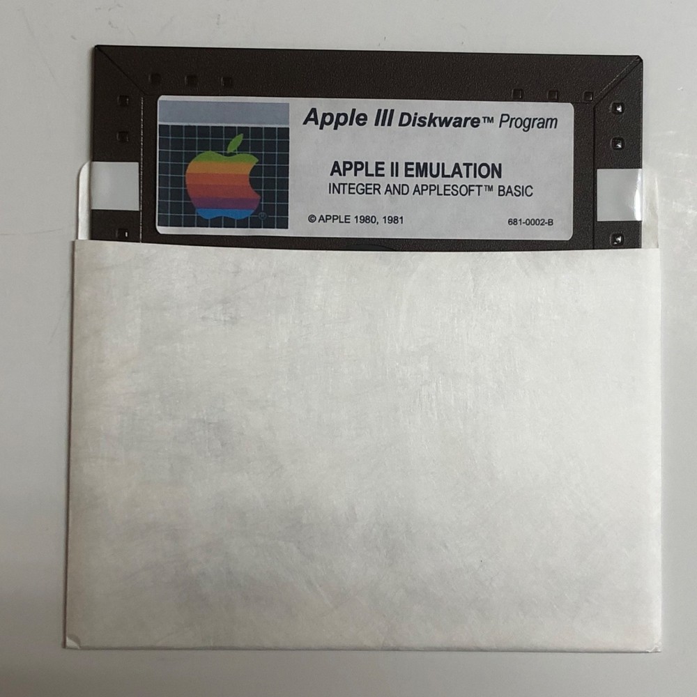 System Utilities / Apple II Emulation 2 Sided Disk / Apple III Home Computers