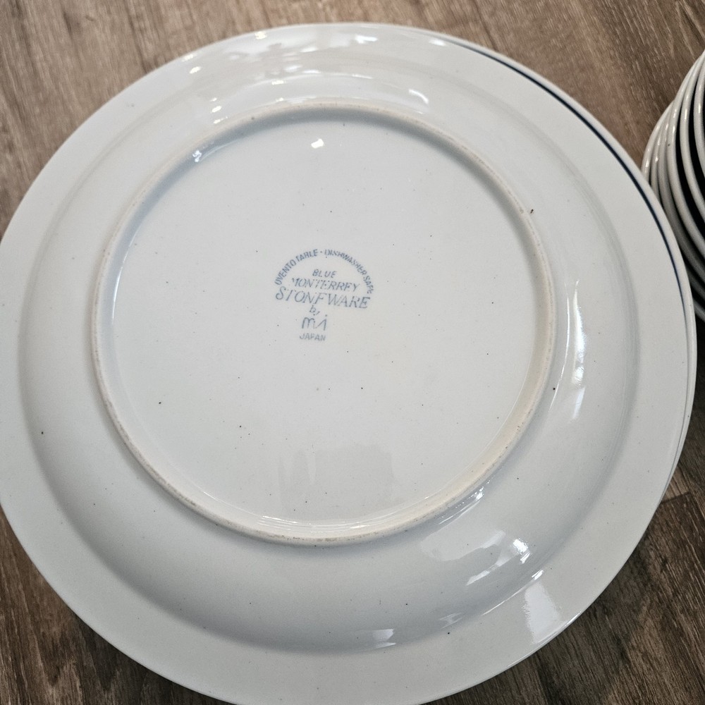 Vintage Blue Monterrey Stoneware