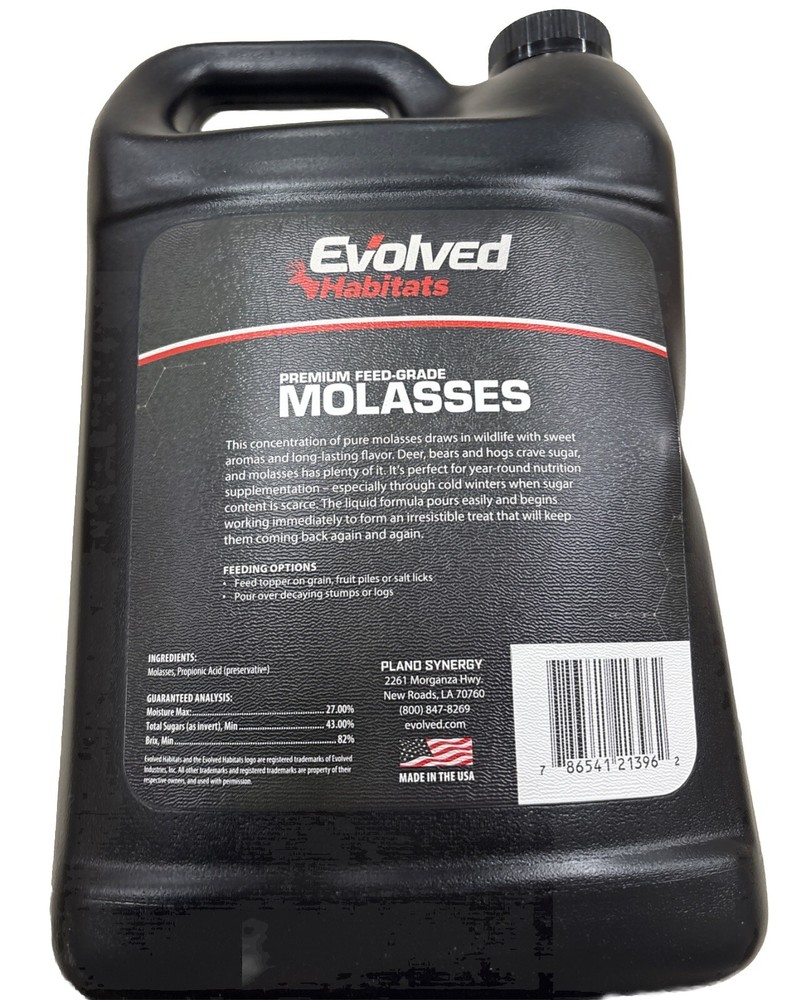 Evolved Habitats Premium Feed Grade Molasses 1. Gal Bottle