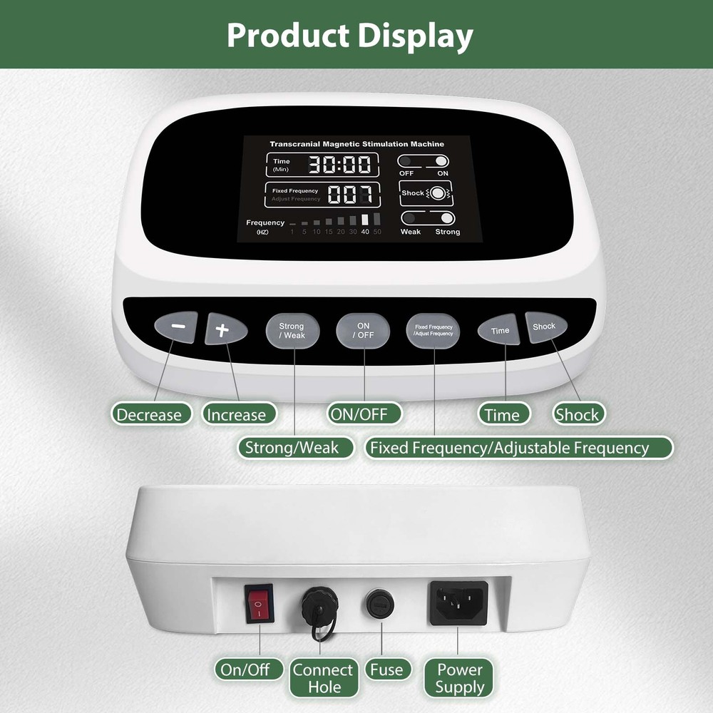 Lightweight Transcranial Brain Stimulation Device for Concussion Brain Injury