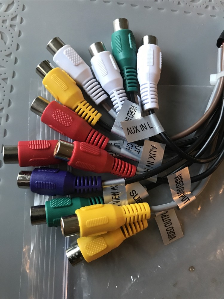 Jensen Original AV Input & Pre-Amp Output Connector for CDR7011