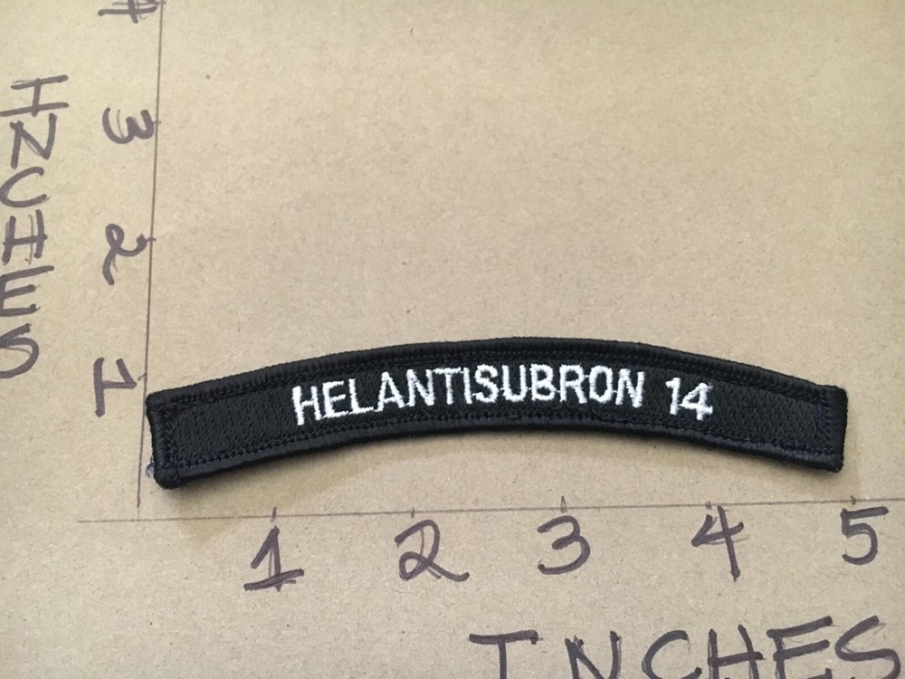 US NAVY SHOULDER STRIP TAB rocker Patch Helantisubron 14