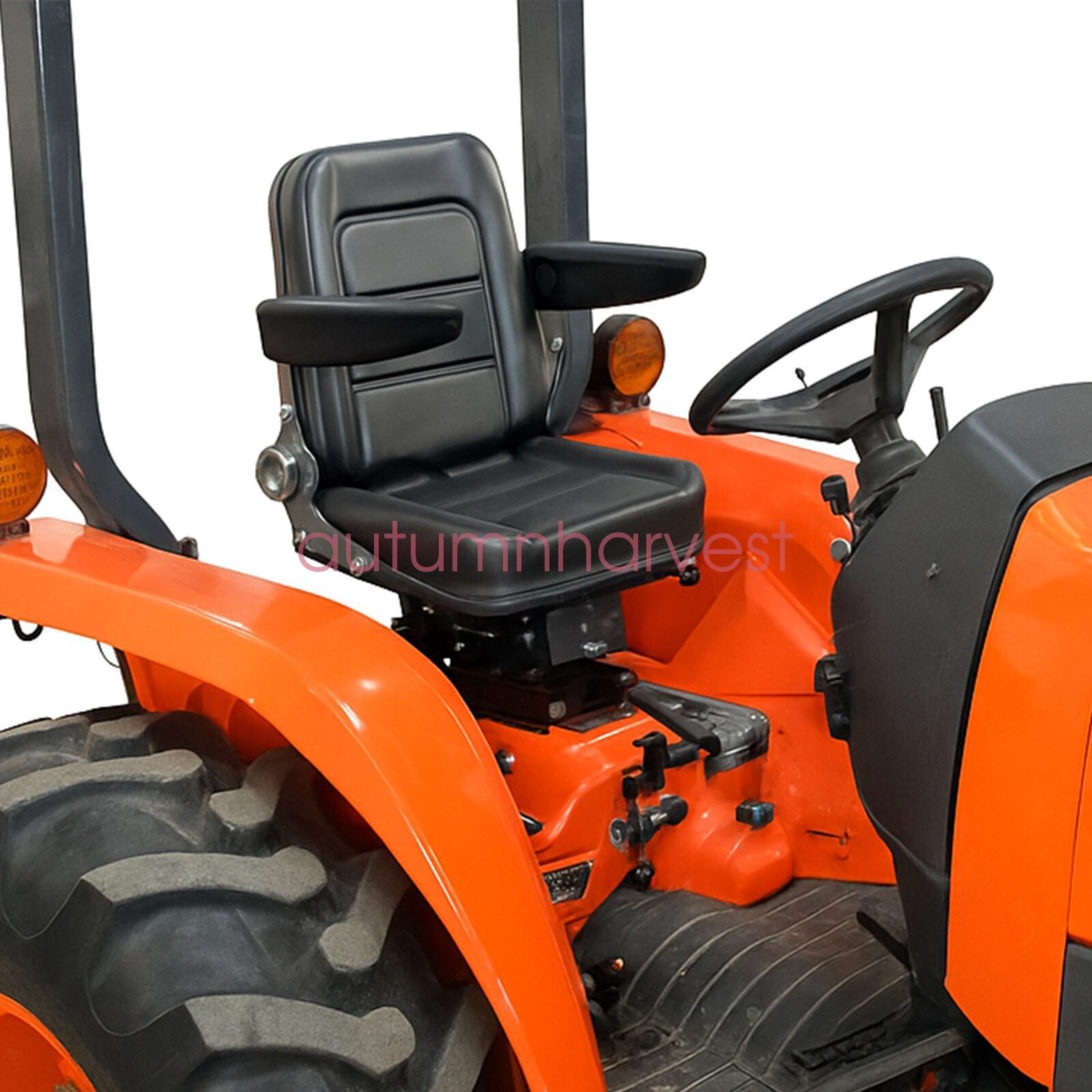 Zero Turn Mower Seat Tractor Seat w/Armrest for Kubota ZD18, ZD21, ZD25F, ZD28