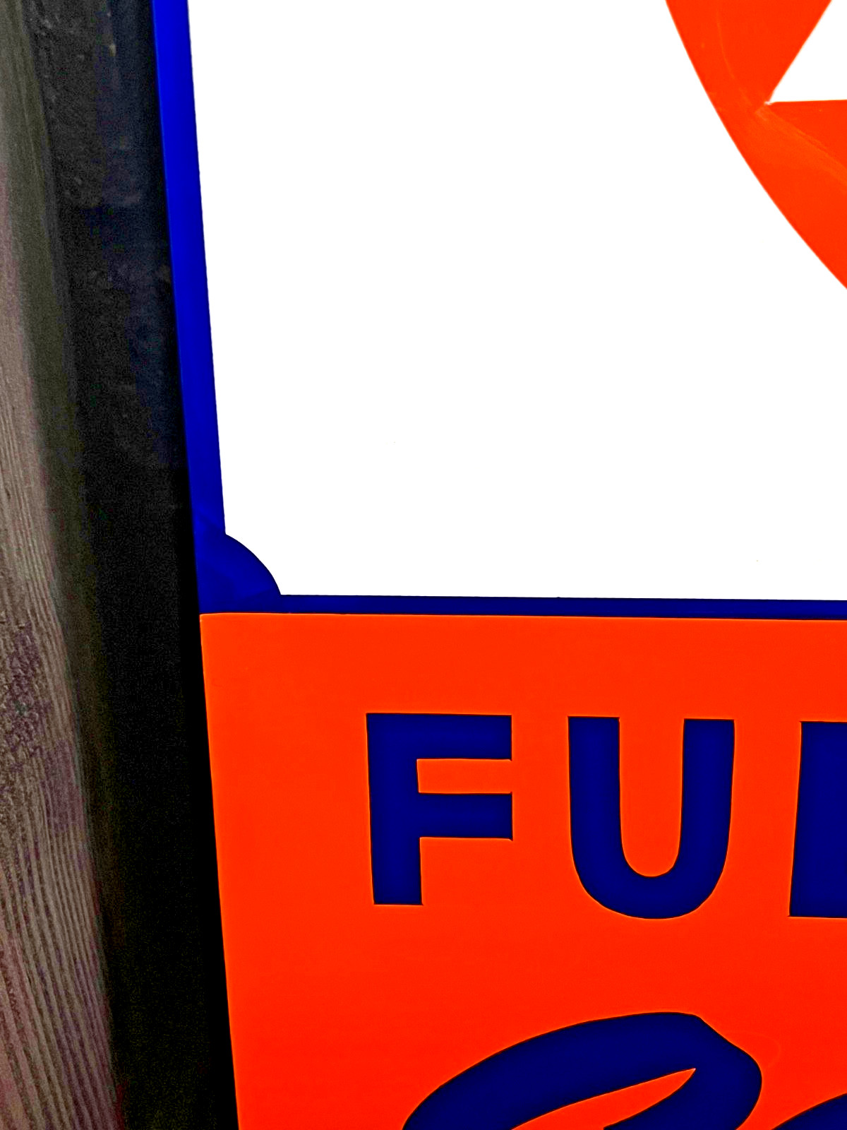 Lg. PAINTED SIGN Vintage Style Union 76 Gas Station HOTROD Shop Service Garage