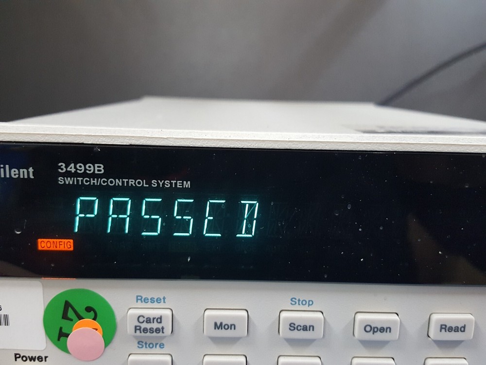 Agilent 3499B: Switch / Control System Main Frame (1356)