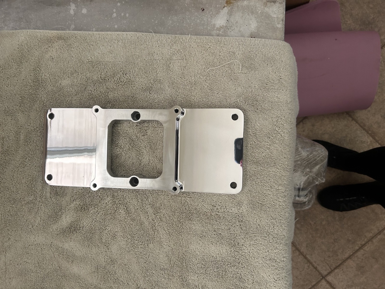 Mooneyham Blowers DOMINATOR SINGLE CARB ADAPTER 671 8-71  hemi chevy ford blower