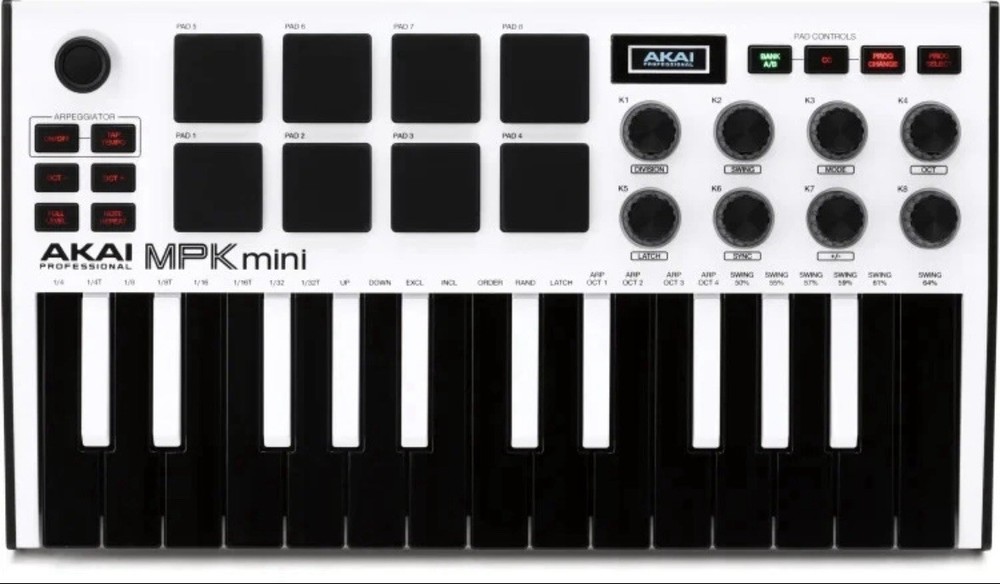 Akai MPK mini MIDI Keyboard Controller 25-Key USB