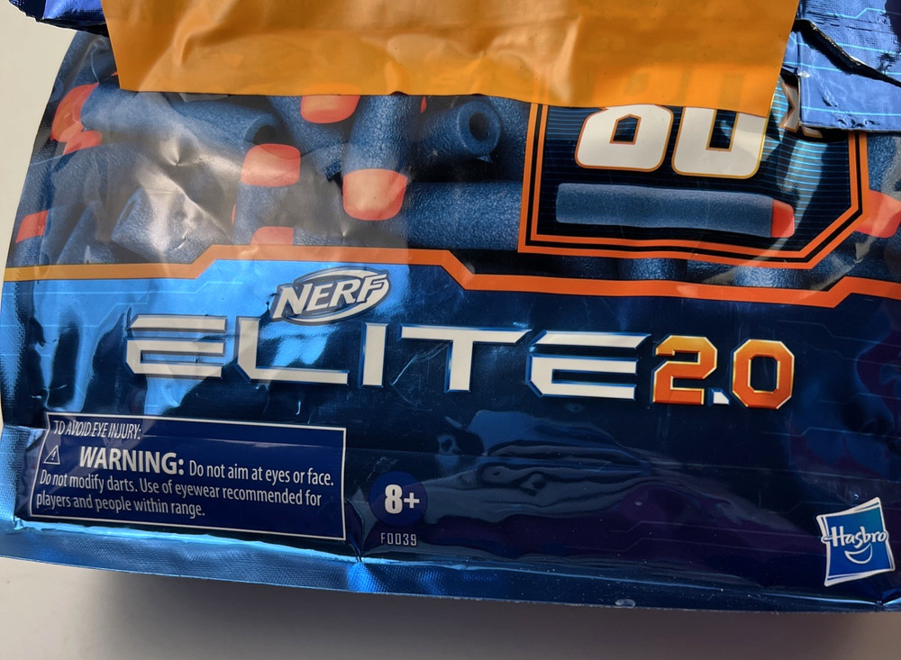 NERF Elite 2.0 Refills 34 Count Dart Refill (Partial Bag)