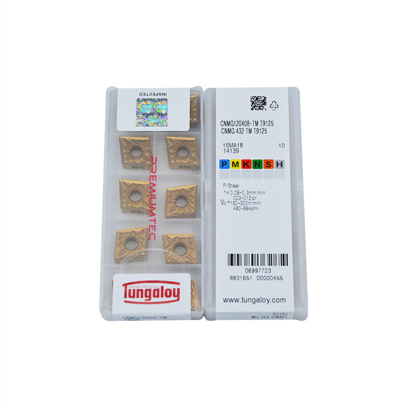 60pcs CNMG120408-TM CNMG432-TM T9125 New Carbide Inserts CNC blade CNMG inserts