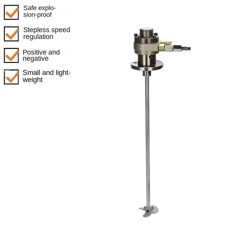 Small Pneumatic Mixer Explosion-proof Adjustable Speed/Paint Glue Laboratory