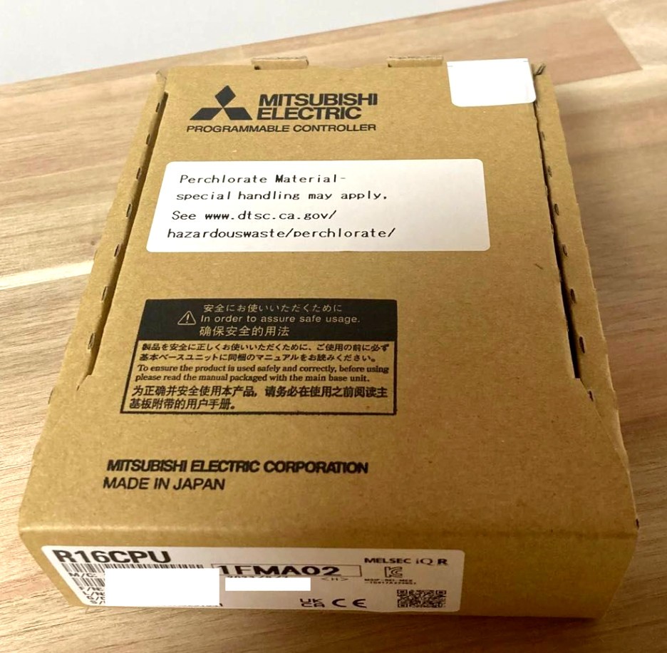 New In Box Mitsubishi R16CPU Programmable Logic Controller PLC CPU Unit