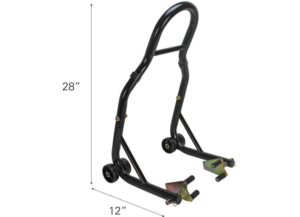 Extreme Max 5600.3223 Sport Bike Front/Rear Spool-Style Lift Stand w/Triple Tree