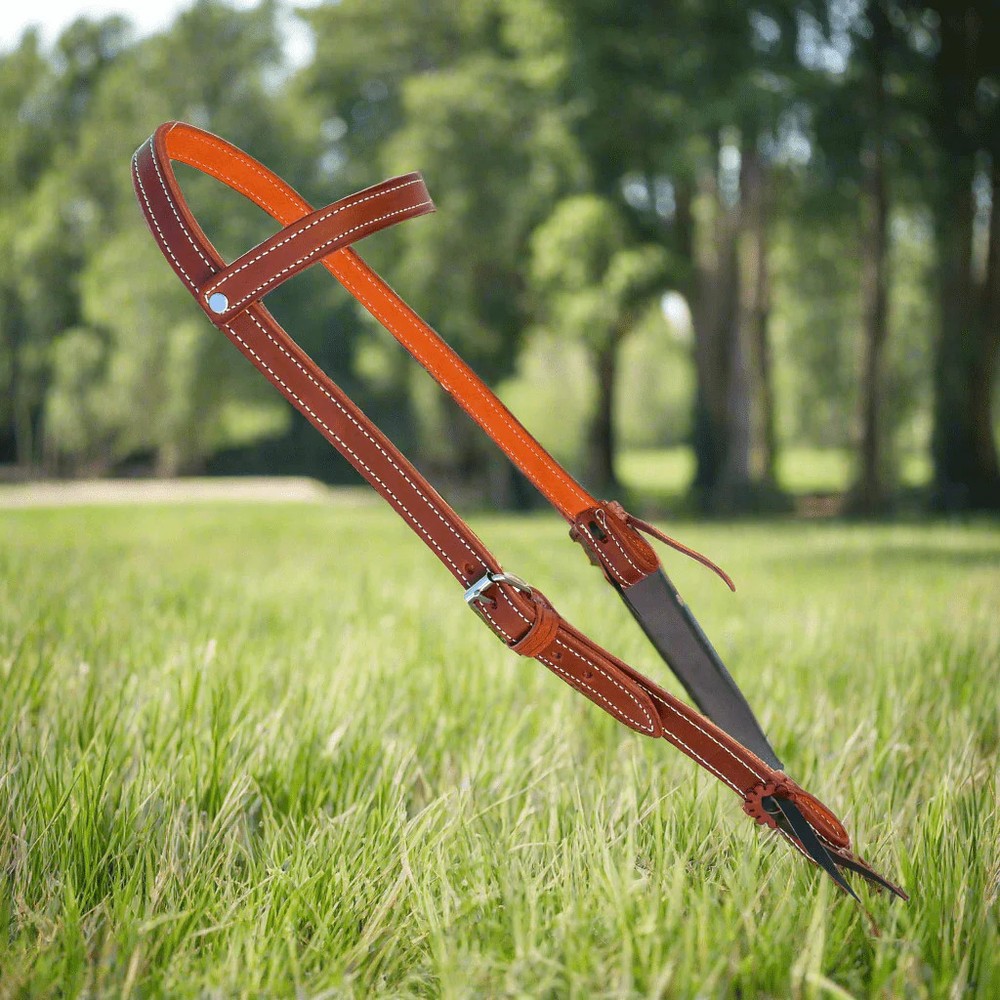 Charro Chedron Headstall Cabezada Lienzo