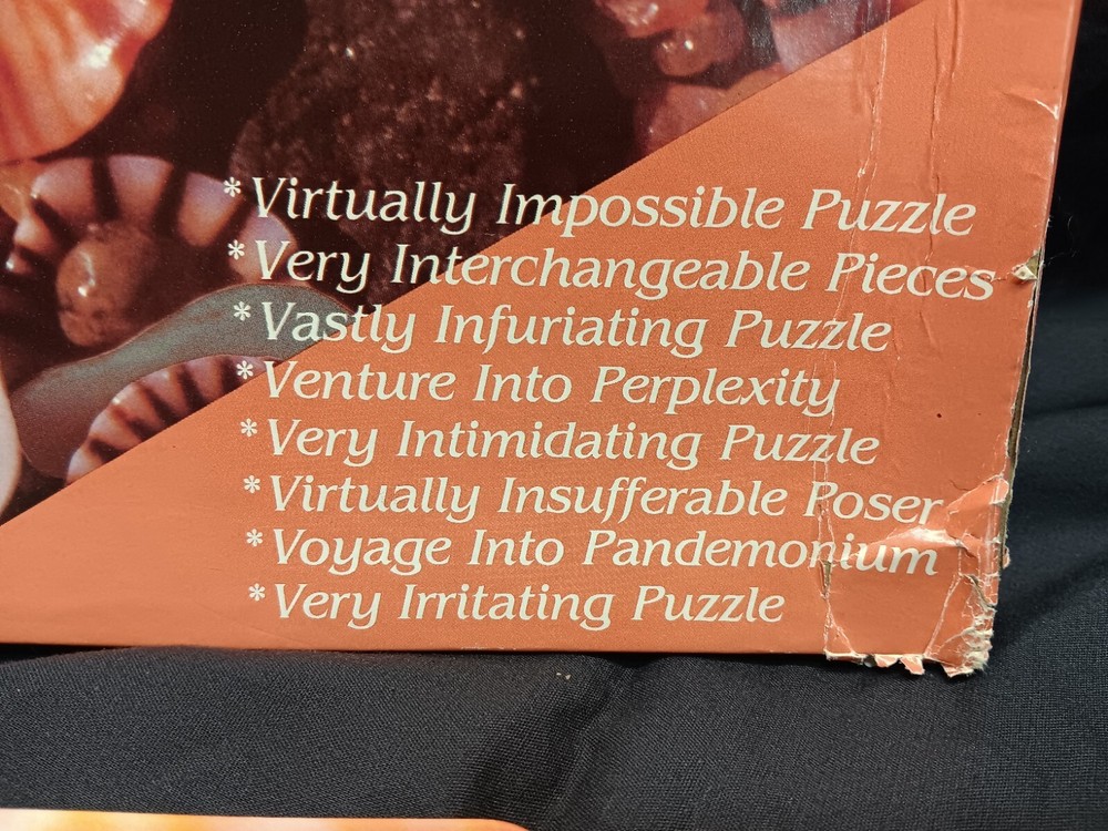 Vintage 1982 VIP The Ultimate Puzzle- Never Used- Virtually Impossible Puzzle