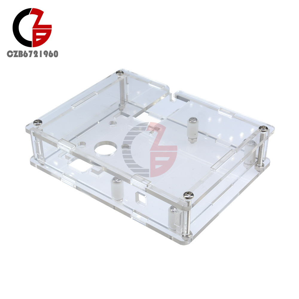 Clear Acrylic Case Shell Housing DIY for LCR-T4 Transistor Tester Capacitance