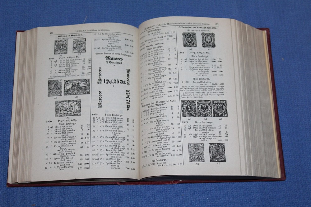 Scott Standard Postage Stamp Catalogue 1923 BlueLakeStamps Solid Nice Book