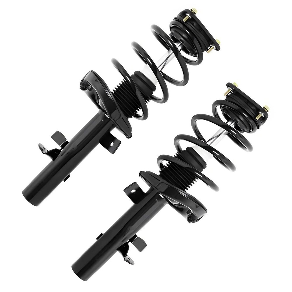 Front Struts & Spring Assembly Tie Rods Sway Bars Boots for 2013-2018 Ford Focus