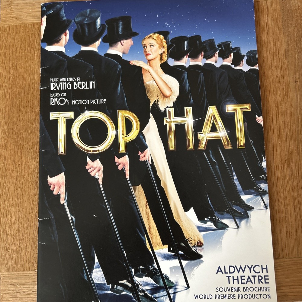 Top Hat London Theatre Programme From 2013