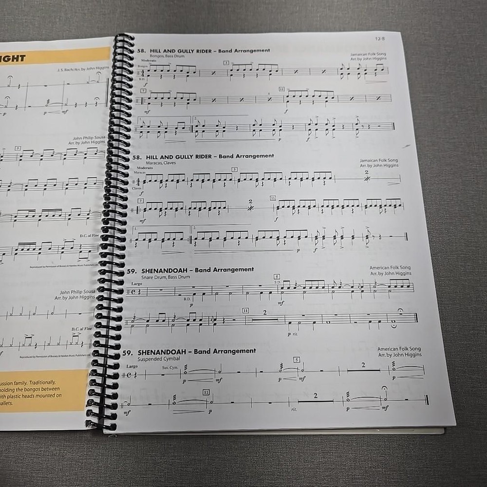 Essential Elements 2000 Comprehensive Band Method Percussion Bk 2 ~ 2004 Spiral