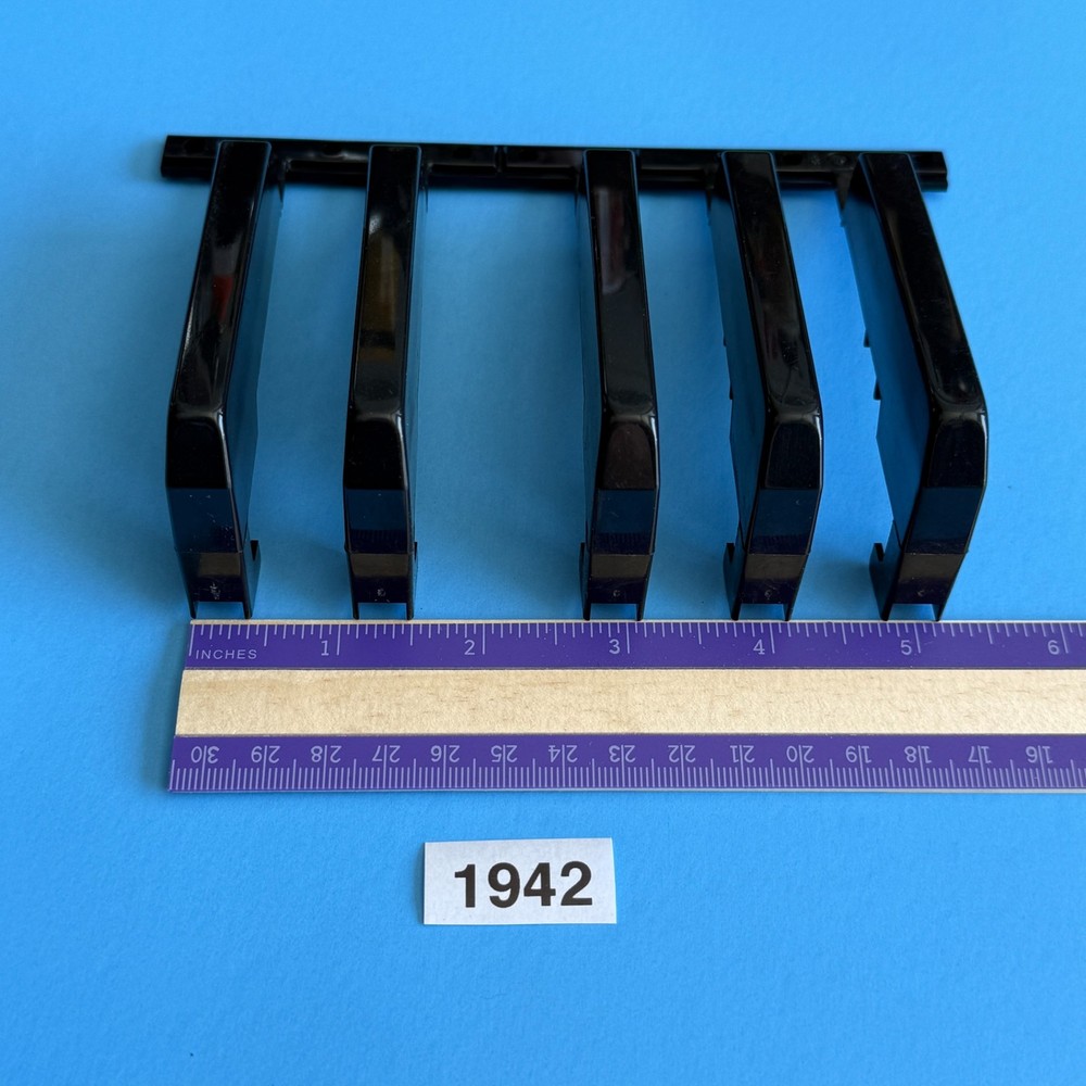 CASIO CTK-720 Replacement Key Used OEM Part: Black Flat/Sharp 5 Keys [1 Octave]