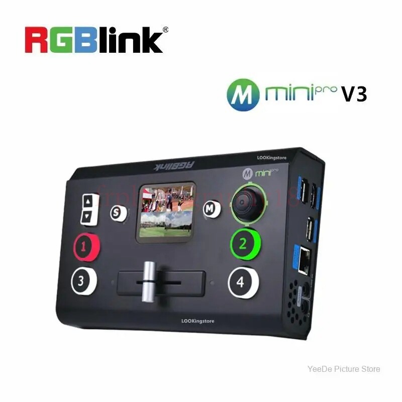 RGBlink Mini Pro V3 Update version Video Switcher For Live Streaming Broadcast