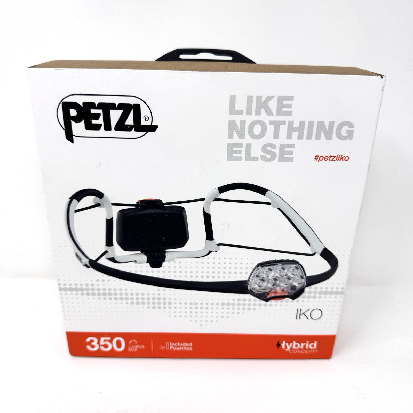 Petzl Iko Hybrid Concept 350 Lumen Headlamp E104AA00 Free Shipping US Shipper