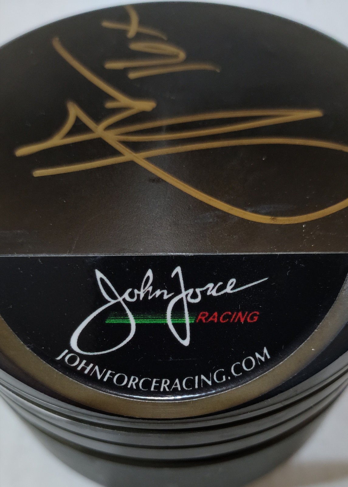 John Force Autographed Used Piston With COA