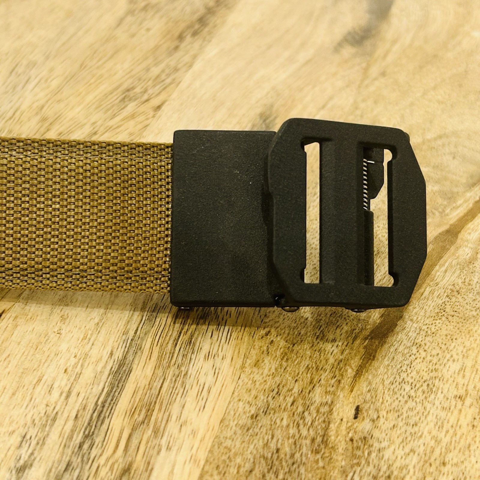 KORE Essentials Tactical Gun Belt X7 Buckle Coyote Tan 49” Long