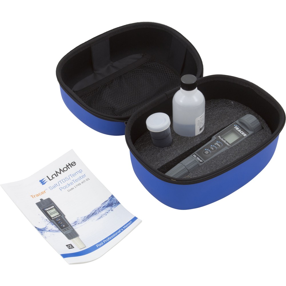 Test Meter Kit, Lamotte Tracer, Digital, Salt, TDS, Temp