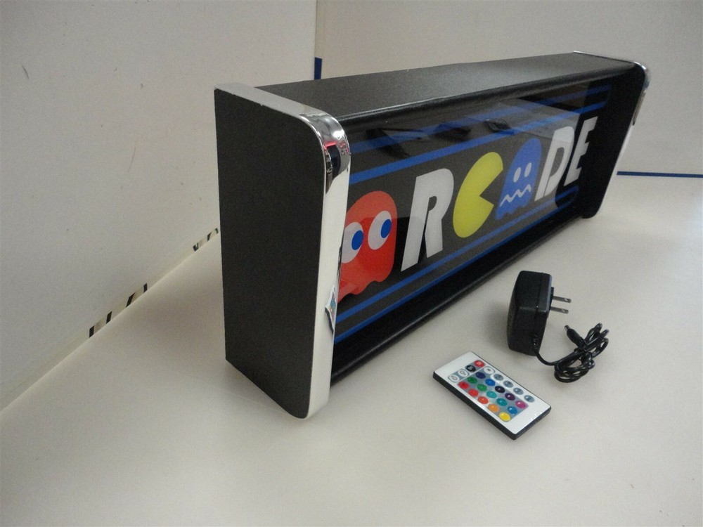 Arcade Game/Rec Room LED Display light box