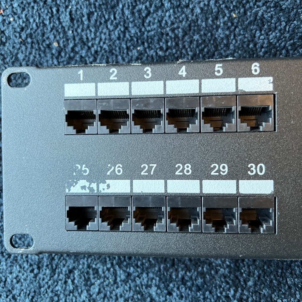 ATP 5e Network Connectivity Cat5e 568 B Systems 48-Port Data Patch Panel