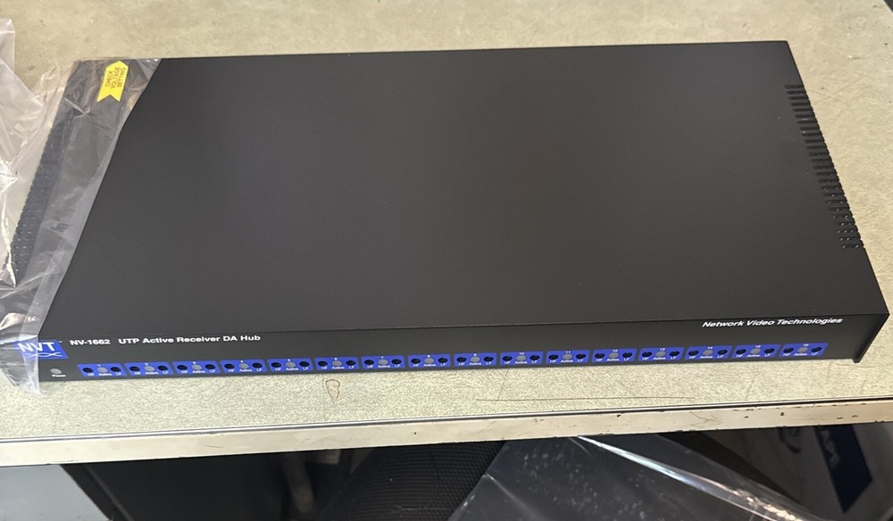 NVT Network Video Technologies Active Receiver DA Hub NV-1662 UTP