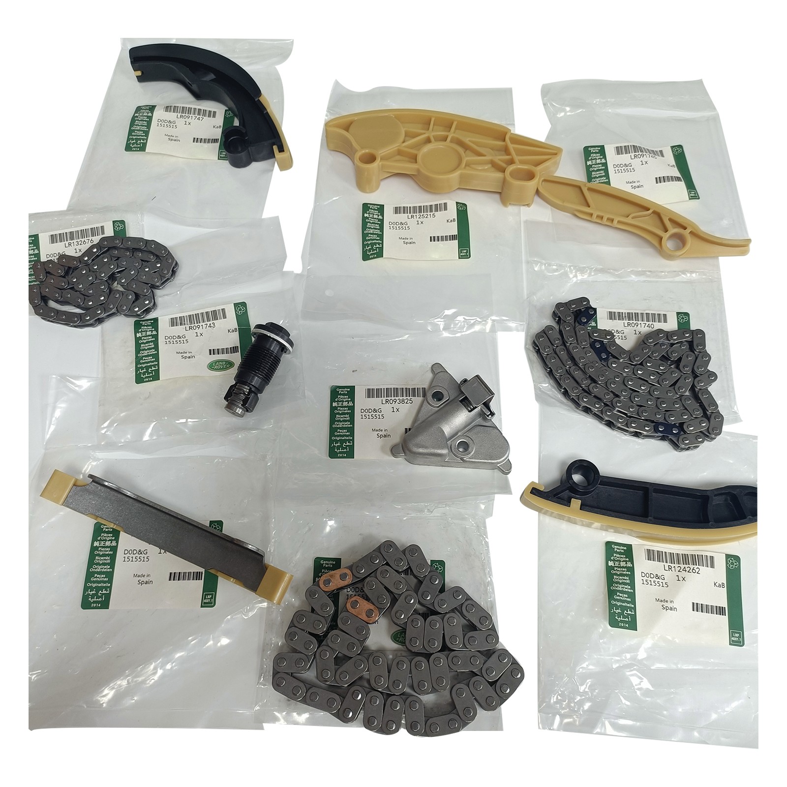 OEM Timing Chain Kit Camshaft Phaser FOR Land Rover Jaguar F-Pace XE Defender