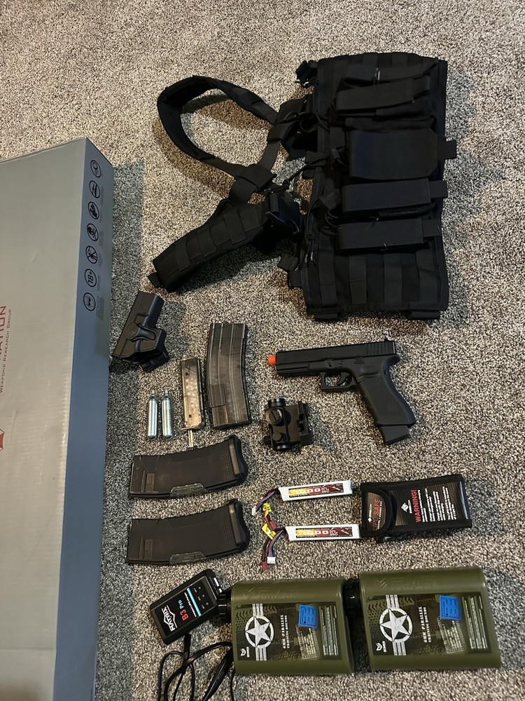 Complete Airsoft Starter Kit – $850 OBO
