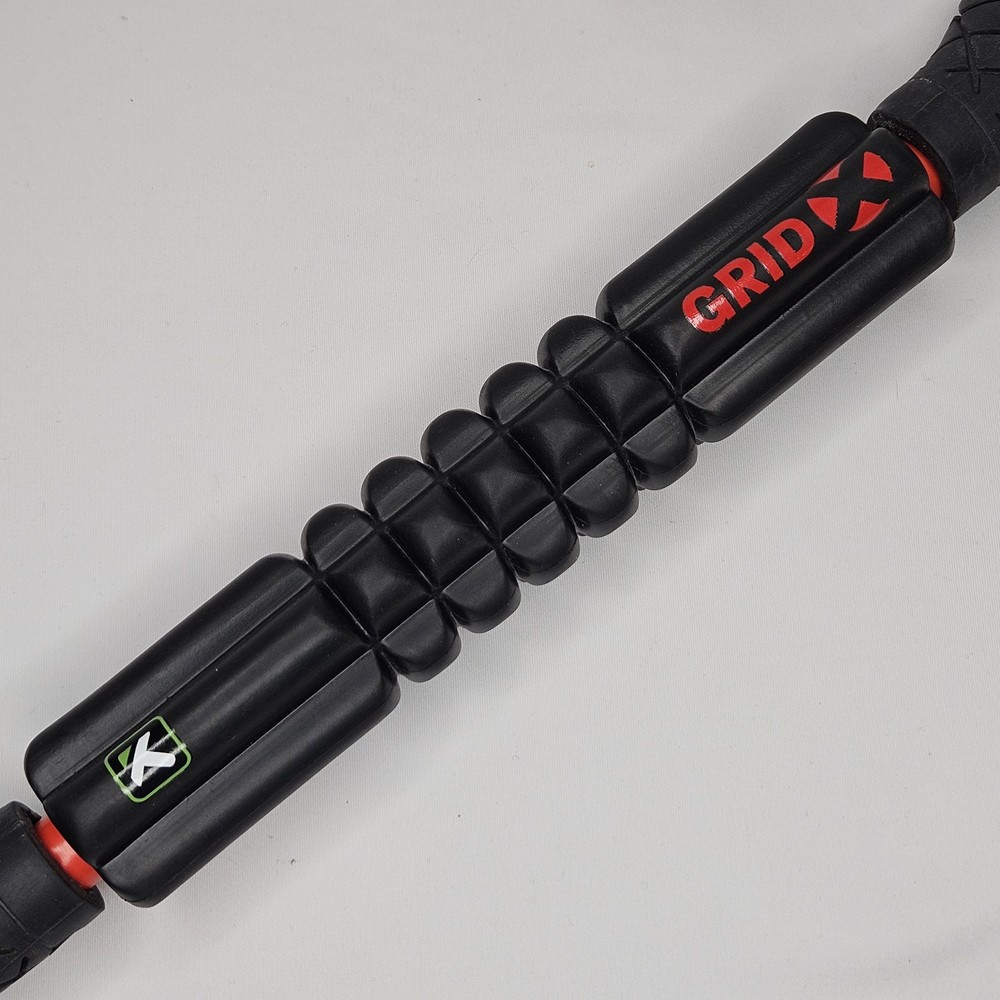 Trigger Point GRID STK Black X Foam Roller 21" Handheld Deep Tissue Massage Tool