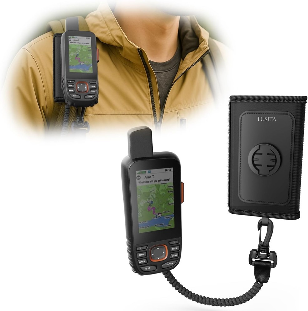 TUSITA Backpack Tether Garmin eTrex GPS Mount