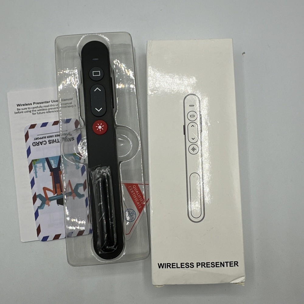 2xPack Wireless Presenter, Remote Control X1, Ultra Slim Wireless Receiver X1