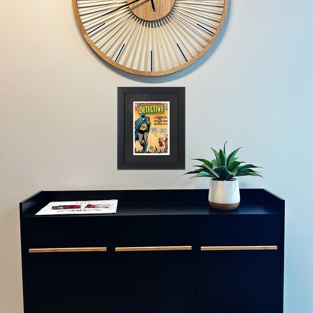 BCW Comic Book Frame Silver Age Book Display Wall Mountable with Matting