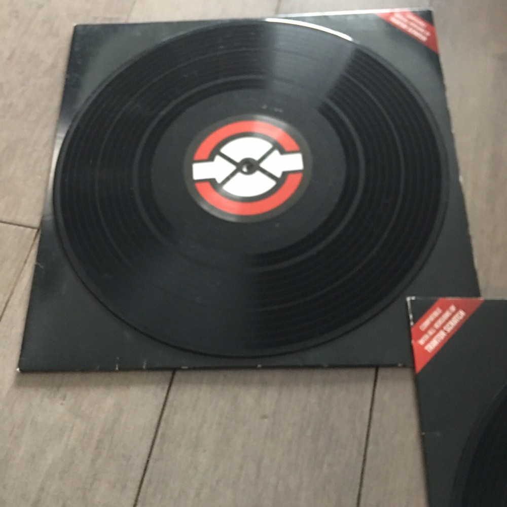 Traktor Scratch control vinyl - black