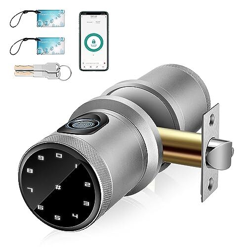 MUOLNIGG Smart Lock Fingerprint Door Lock