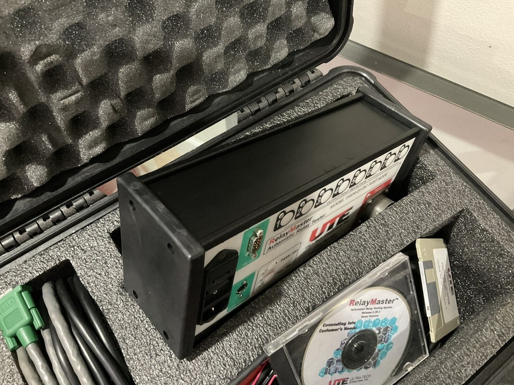 UTE Relay Master Automatic Relay Tester 15530-01 DC TEST NODE