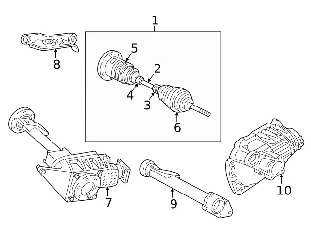 Genuine GM Outer Joint 26059672