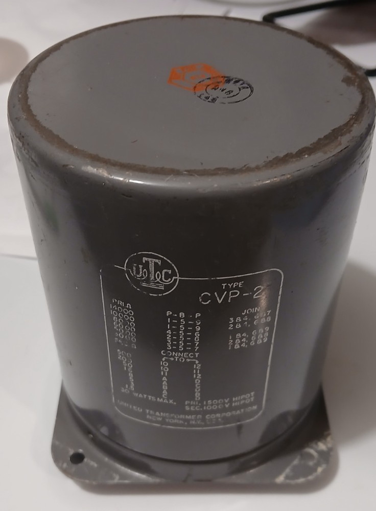 UTC CVP-2  Audio Output Transformer 30W