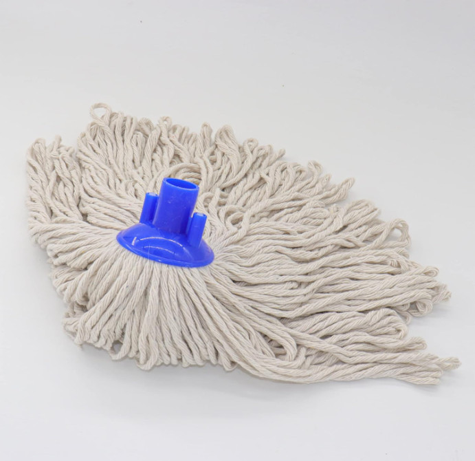 Cotton String Screw on Type Mop Replacement Head Refill Compatible with All Stan