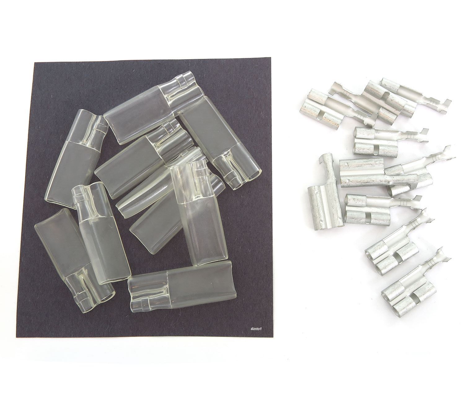 Triple 3.5mm Bullet Terminal Kit - 10 Pack - Motorcycle Wiring Wire Connector