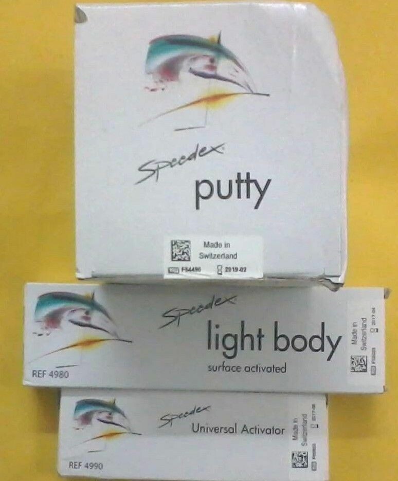 SPEEDEX C Silicone Rubber Base Dental Impression Putty Materials - VARIATIONS