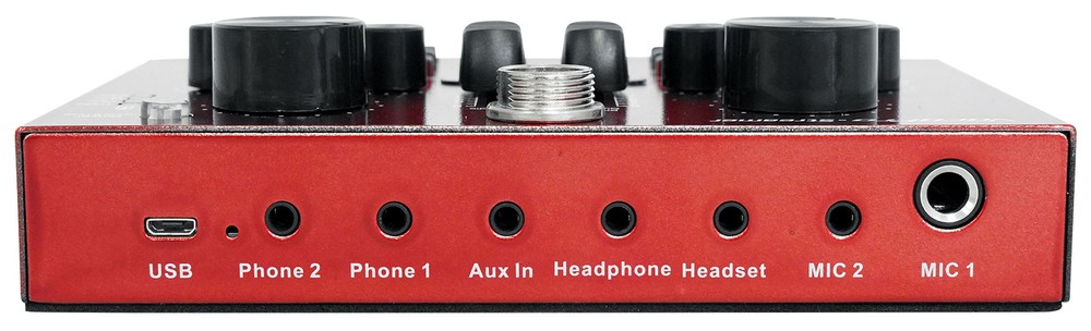 Vocopro Steamer-Desktop USB Audio Interface with Microphone for Live Streaming