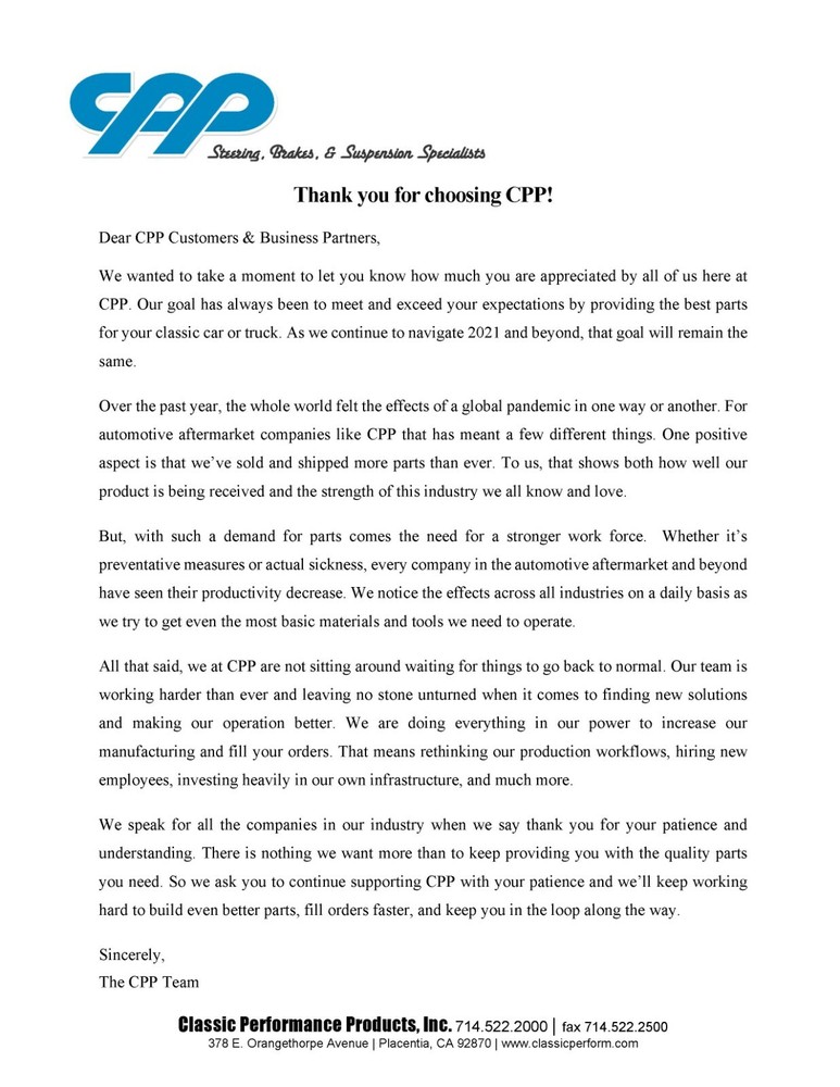 1962-67 Chevy II Nova CPP Performance Rear Leaf Spring Shackles Shackle Kit